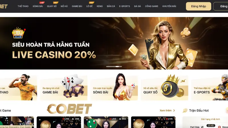 Đa dạng lựa chọn về sảnh trò chơi
